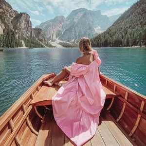 Gorgeous Pink Dress H&M Bloggers Favorite Puff